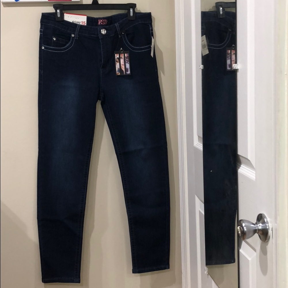 Dark wash jeans